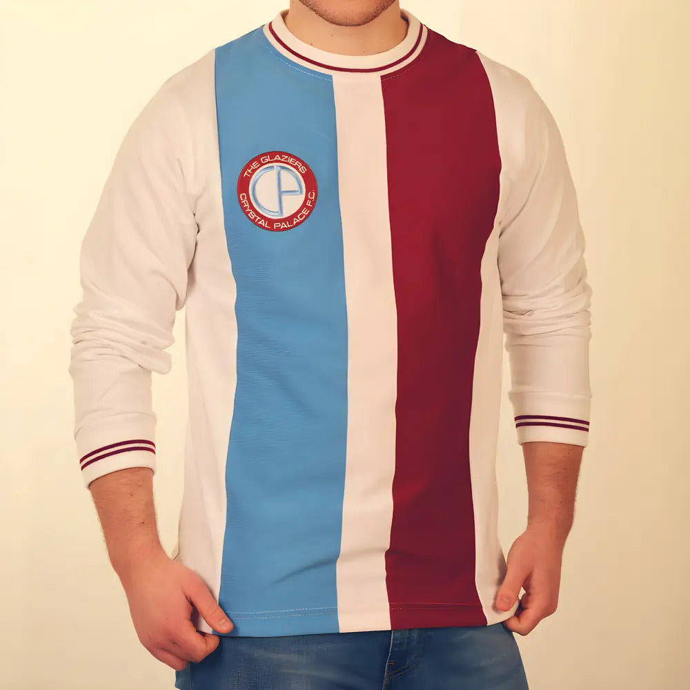 Crystal Palace 1972-1973 Don Rogers Retro Football Shirt_0