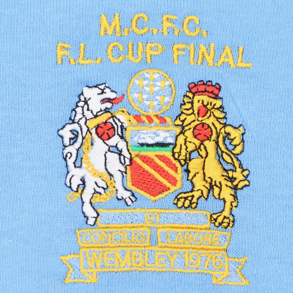 Manchester City 1976 FL Cup Final Retro Football Shirt_1