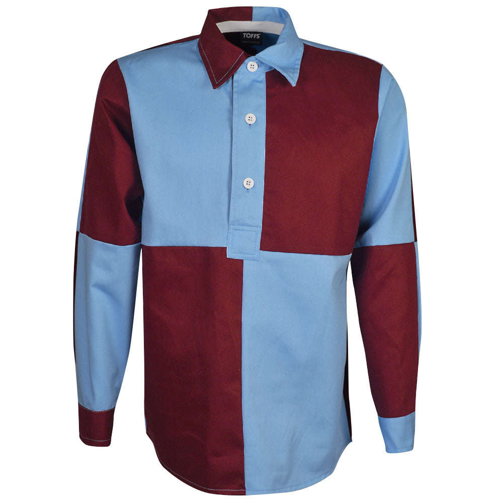 Aston Villa 1892-93 Retro Football Shirt (Your Name)_2