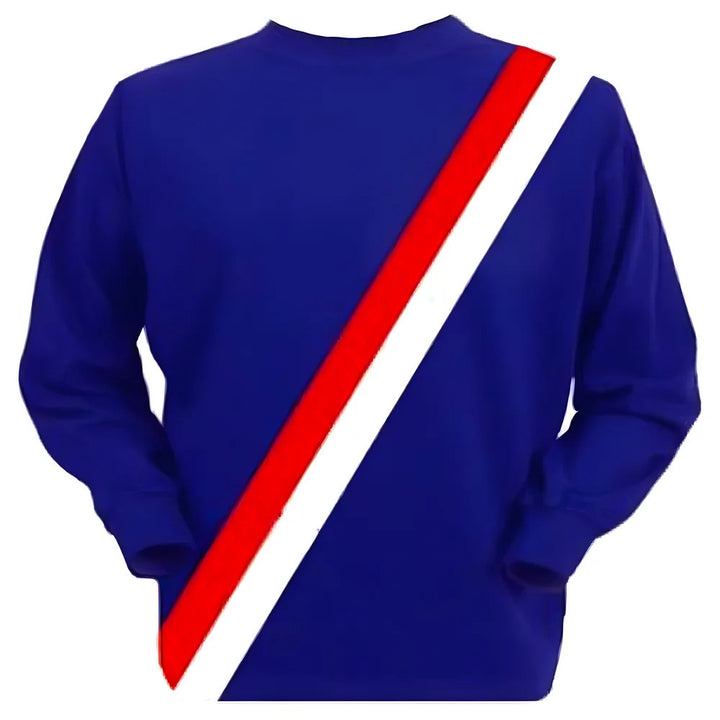 Manchester City 1970s Retro Football Shirt (Blue)_0