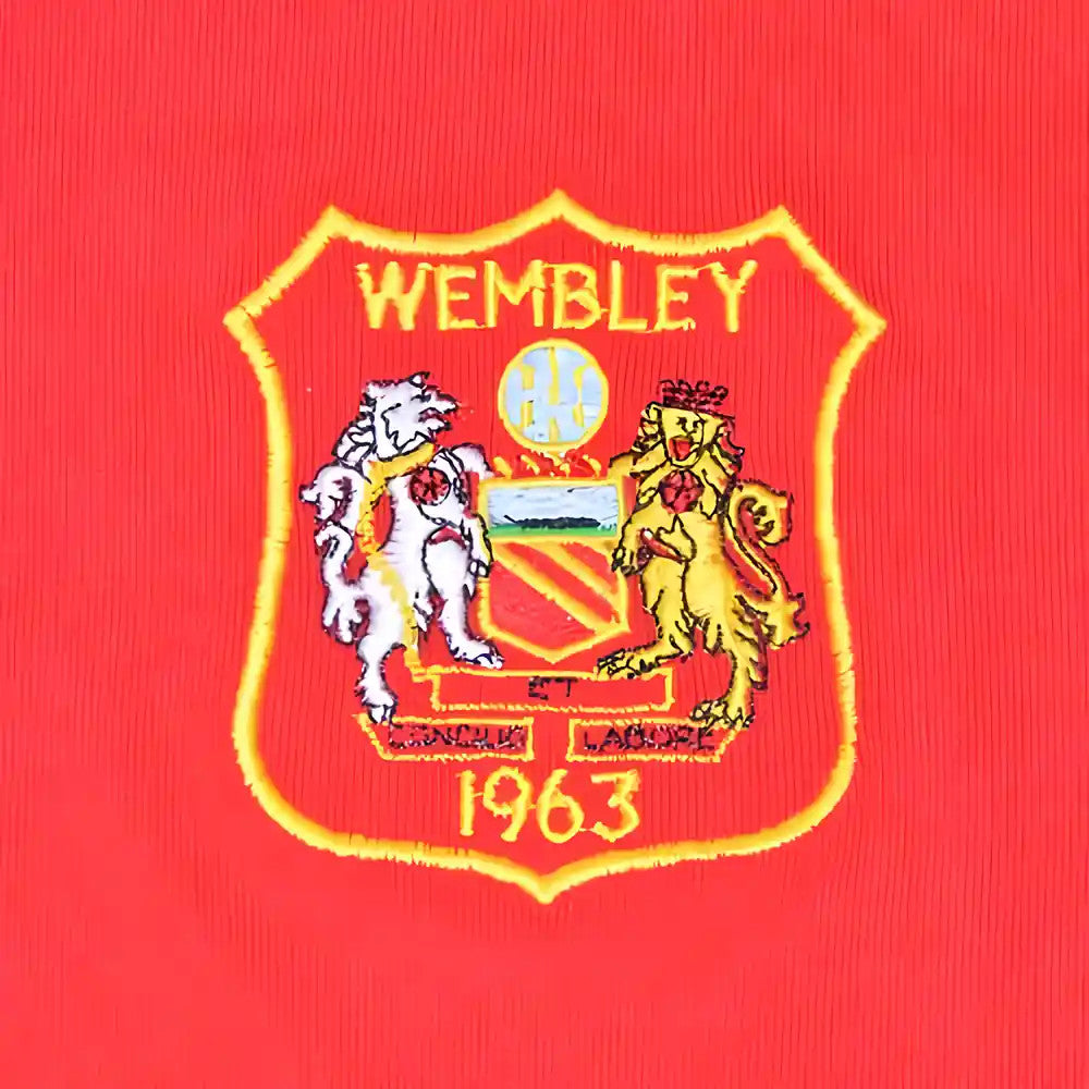 Manchester Reds 1963 FA Cup Dennis Law 10 Retro Football Shirt_1
