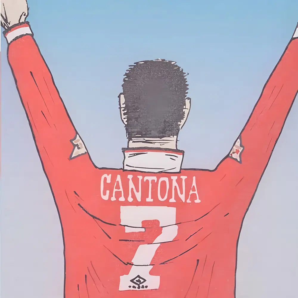 Manchester Reds Retro I Am Cantona T-Shirt (Red)_2