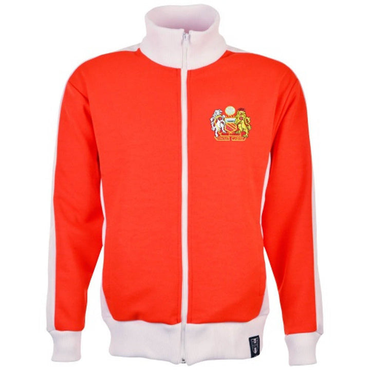 Manchester Reds  Number Retro Track Top_0