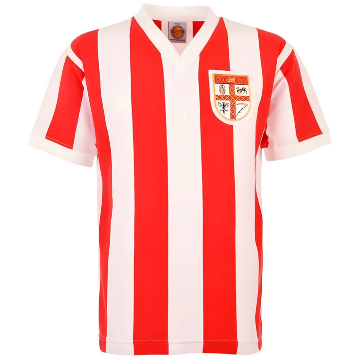 Stoke City Stan Matthews 1961 Retro Football Shirt_0