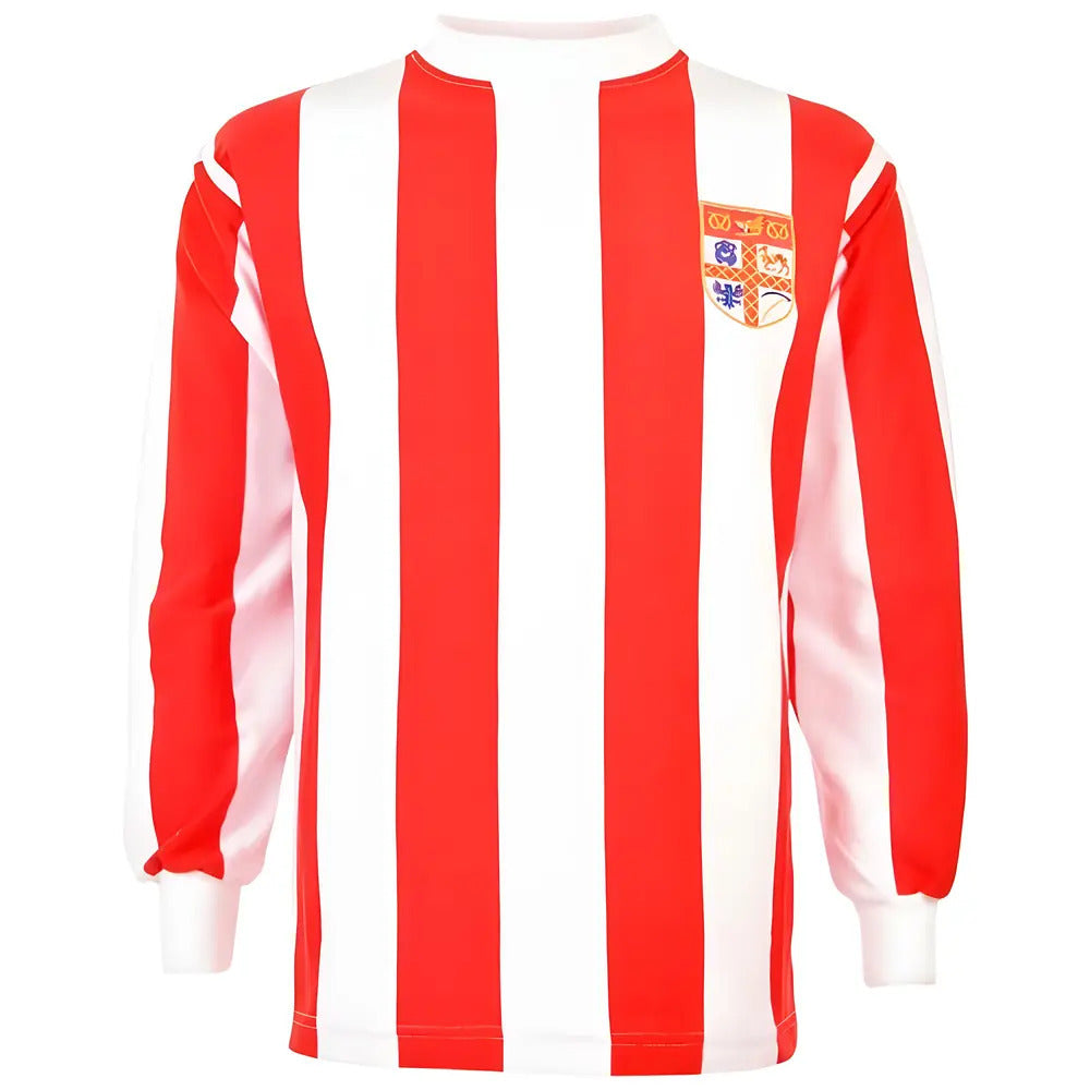 Stoke City 1972 League Cup Retro Football Shirt_0