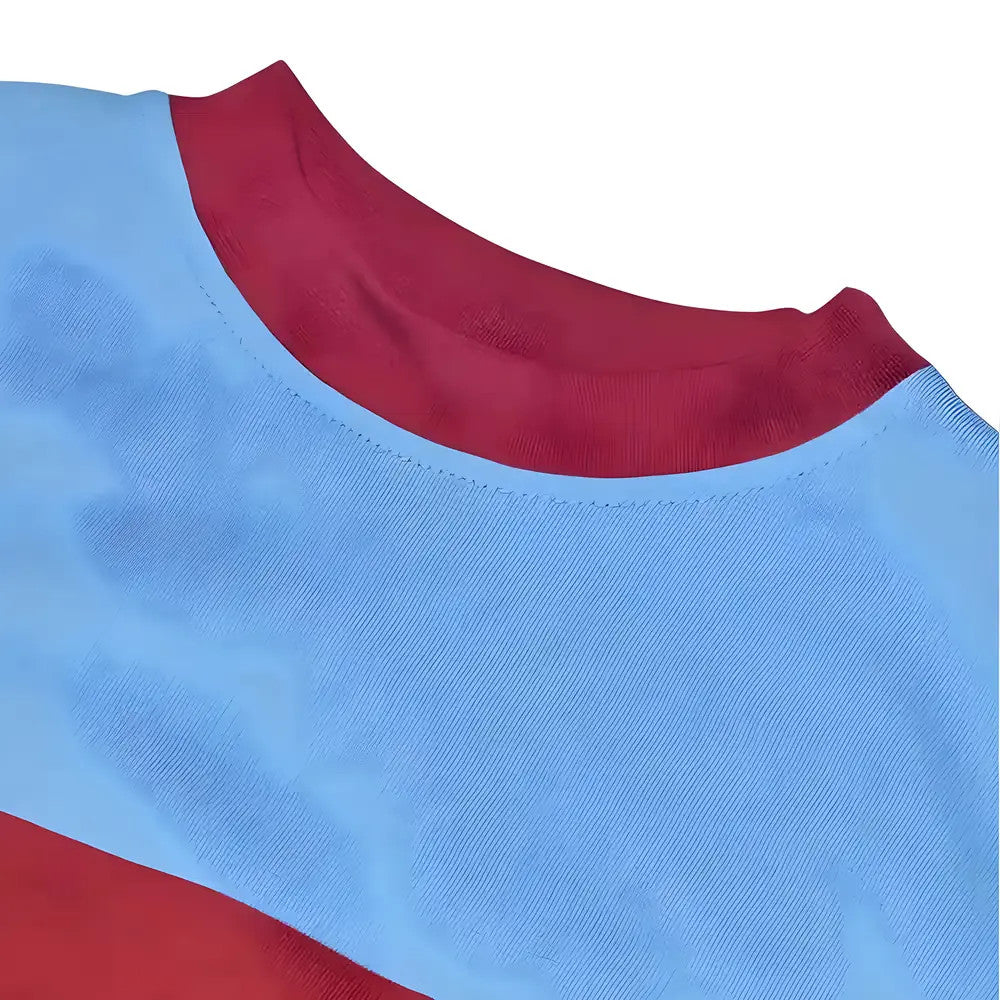 West Ham- Thames Iron Works 1960s Away Retro Football Shirt_1