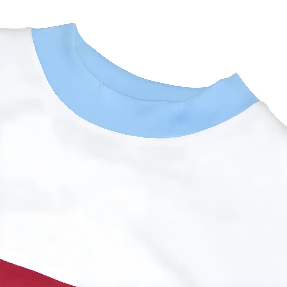 West Ham- Thames Iron Works 1960 Away Retro Football Shirt_2
