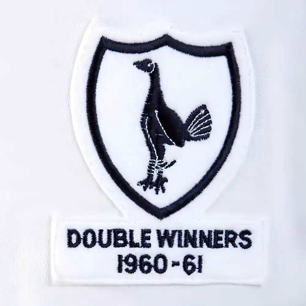 Tottenham 1961 Double Winners Retro Football Shirt_1