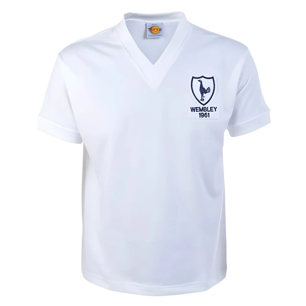 Tottenham Hotspur 1961 Wembley Retro Football Shirt_0