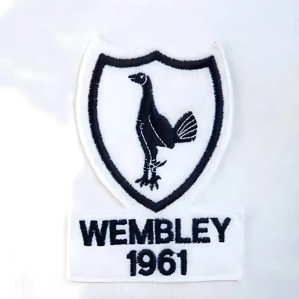 Tottenham Hotspur 1961 Wembley Retro Football Shirt_1