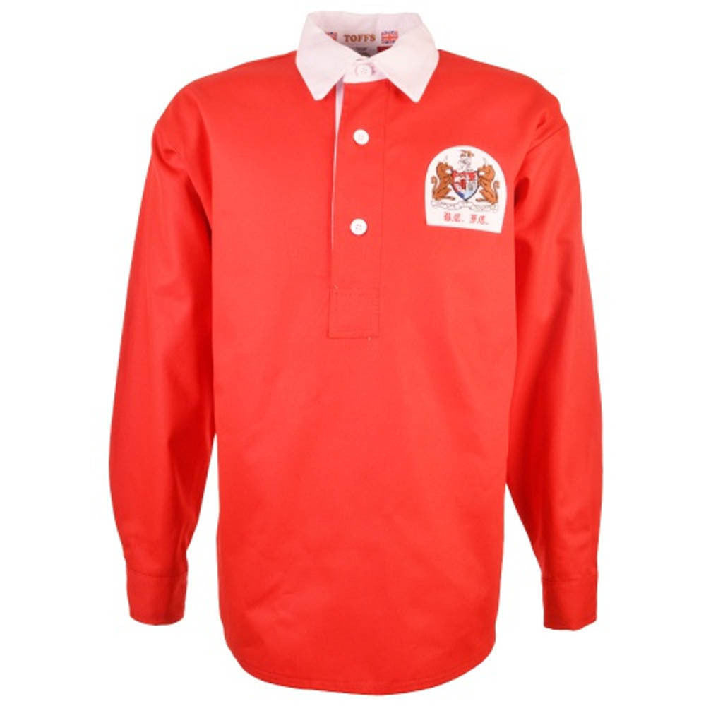 Bristol City 1955-1956 Retro Football Shirt_0