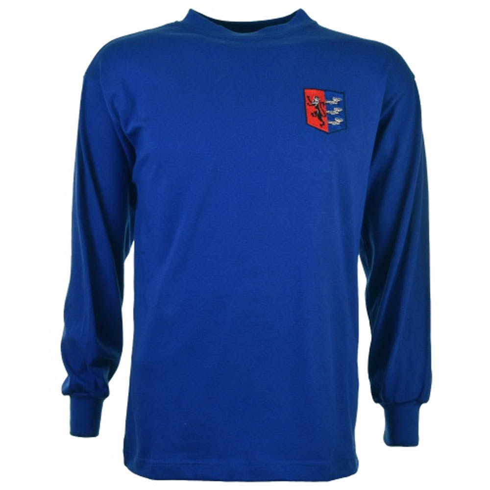 Ipswich Town 1960s-1970s Retro Football Shirt_0