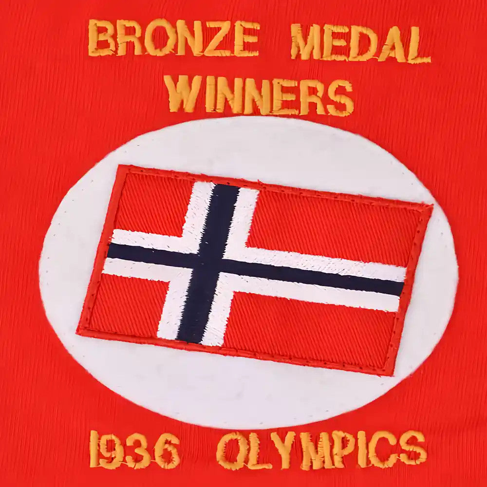 Norway 1936 Retro Football Shirt_3