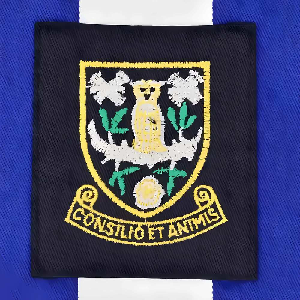 Sheffield Wednesday 1940-1950 Retro Football Shirt_1