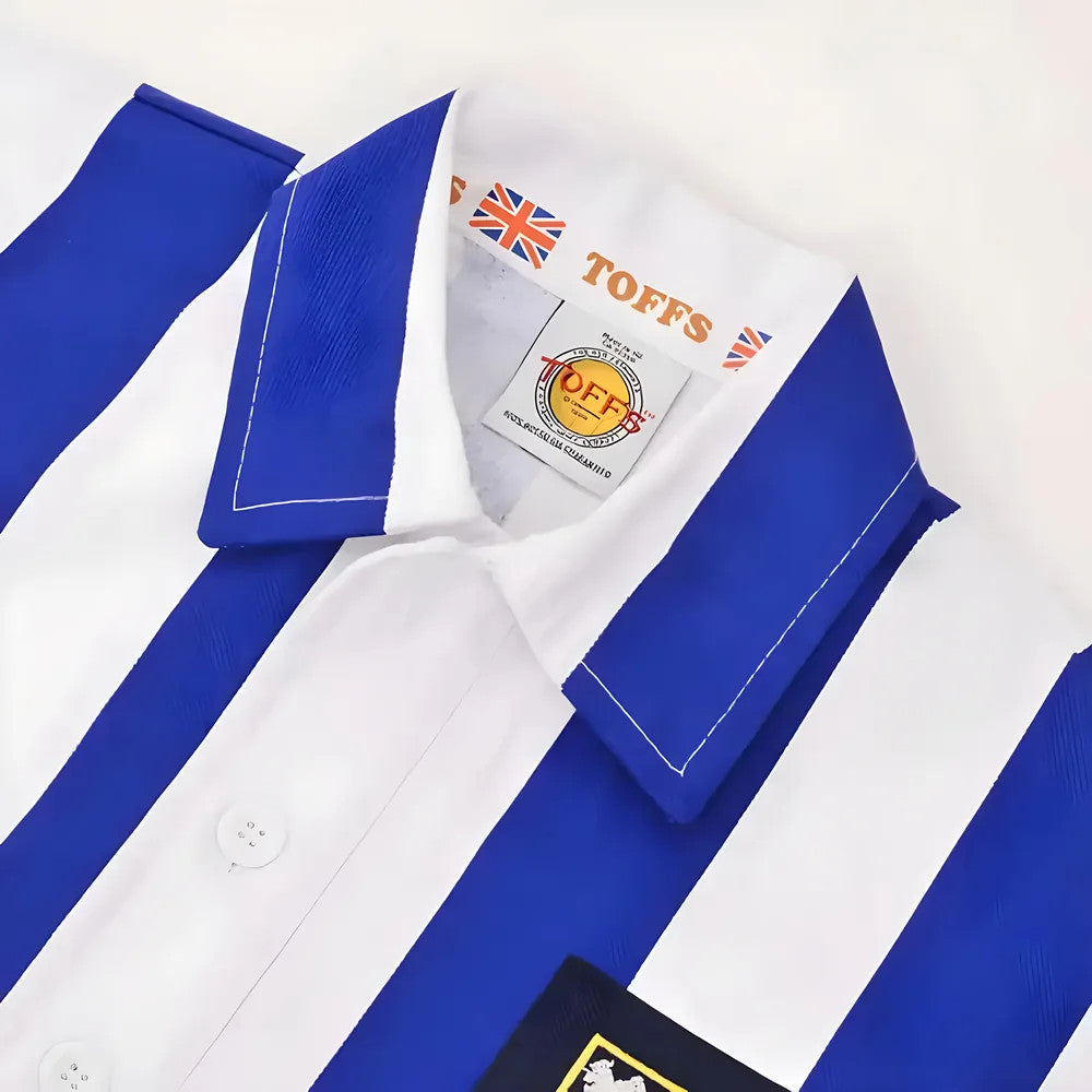 Sheffield Wednesday 1940-1950 Retro Football Shirt_2