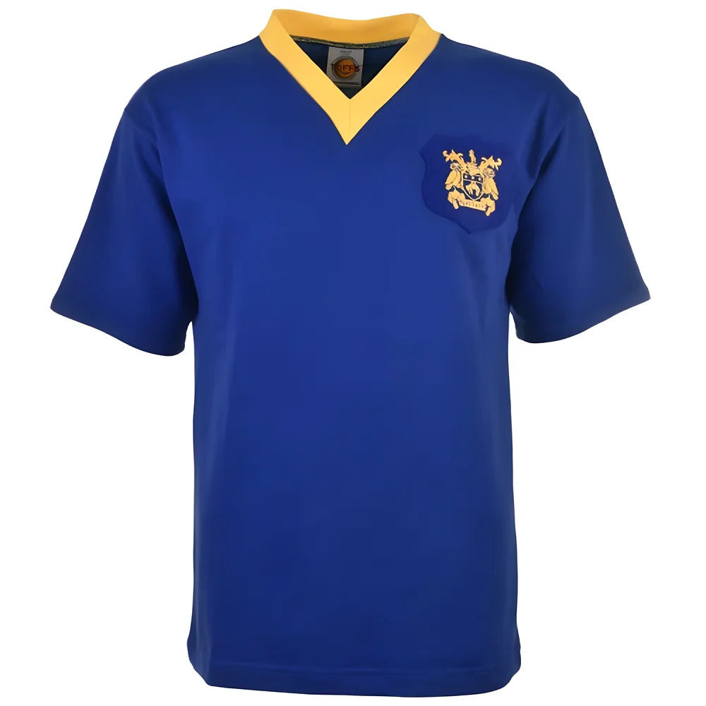 Leeds United 1956-61 Retro Football Shirt_0