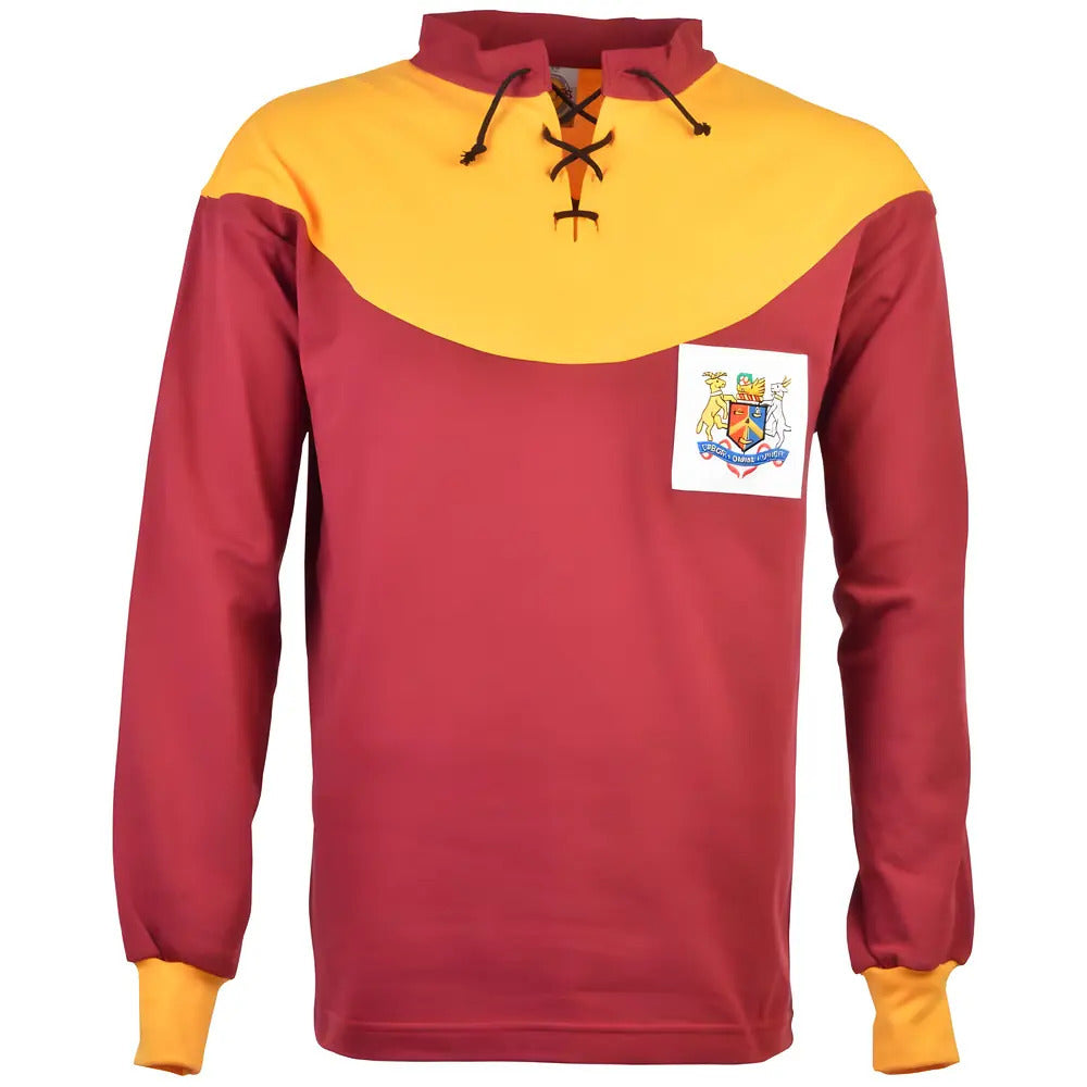 Bradford City 1909-1915 Retro Football Shirt_0
