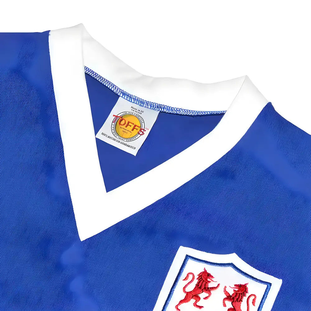 Millwall 1950-1960 Retro Football Shirt_2