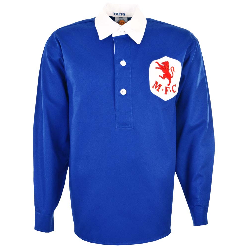 Millwall 1940s Home Retro Football Shirt_0