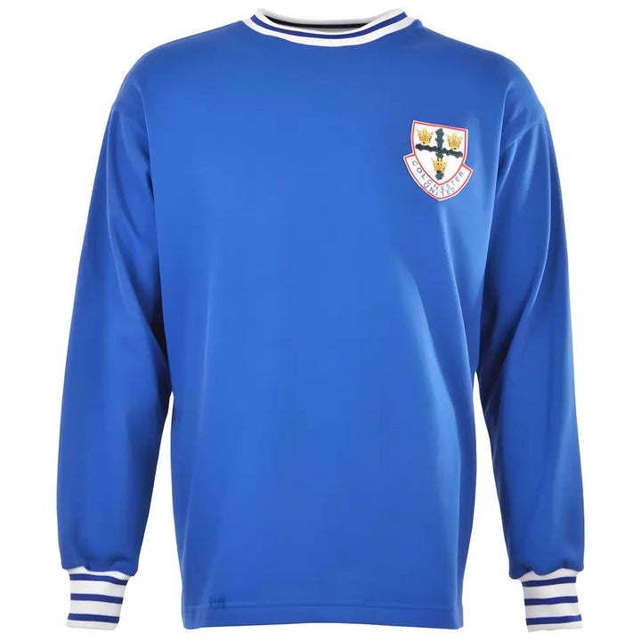 Colchester United 1970-1972 Retro Football Shirt_0