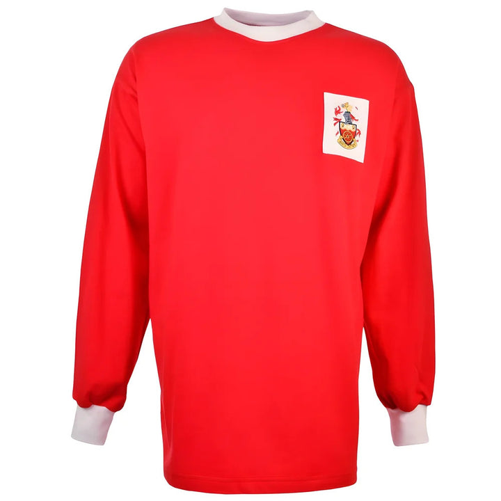 Crewe Alexandra 1960-1963 Retro Football Shirt_0
