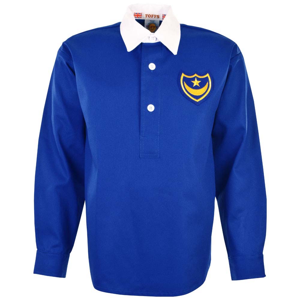 Portsmouth 1939 FA Cup Winners Retro Football Shirt_0