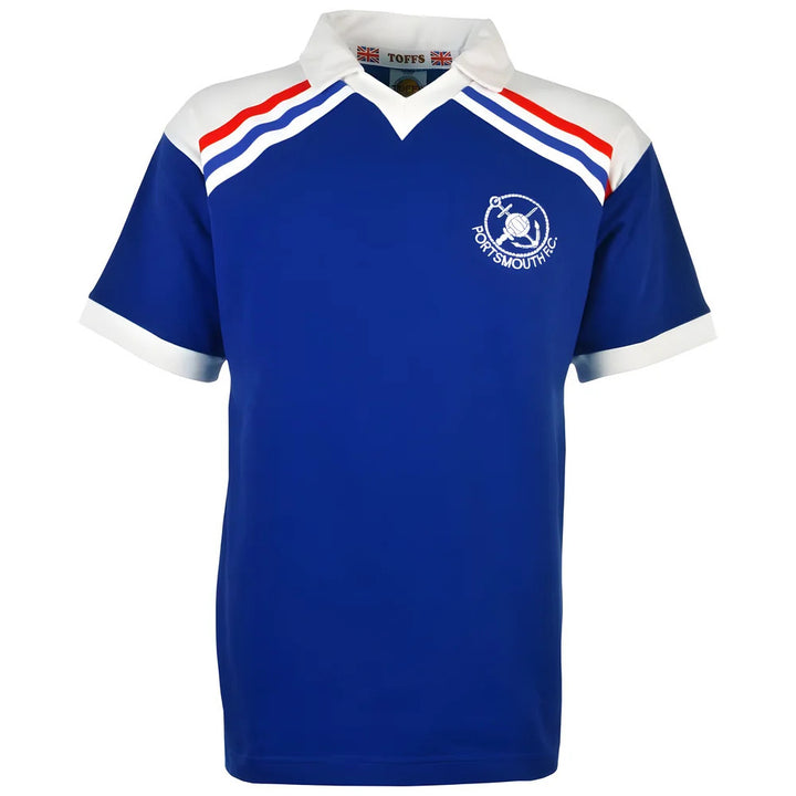 Portsmouth 1980-1982 Home Retro Football Shirt_0