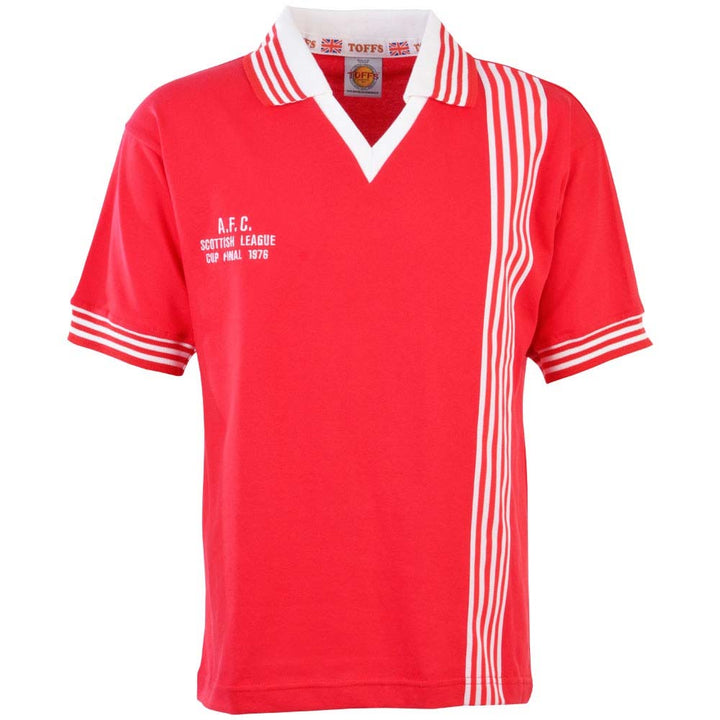 Aberdeen 1976 Scottish League Cup Final Retro Football Shirt_0