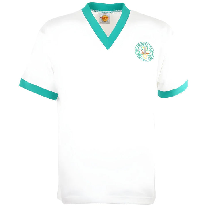 Hibernian 1960s Away Retro Football Shirt_0
