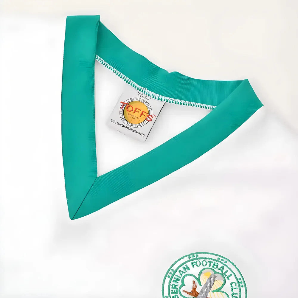 Hibernian 1960s Away Retro Football Shirt_2