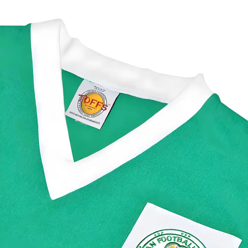 Hibernian 1957-1964 Home Retro Football Shirt_2