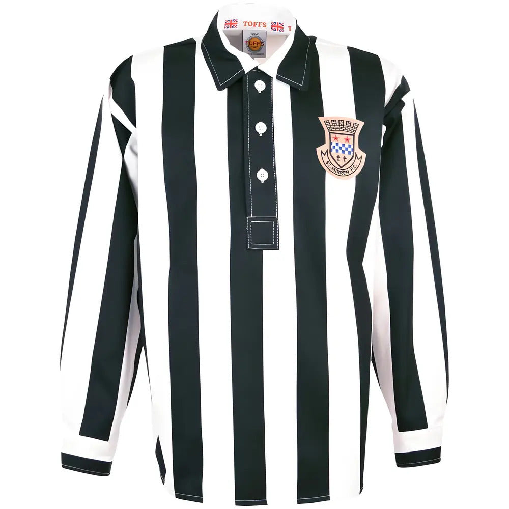 St Mirren 1944-1957 Retro Football Shirt_0