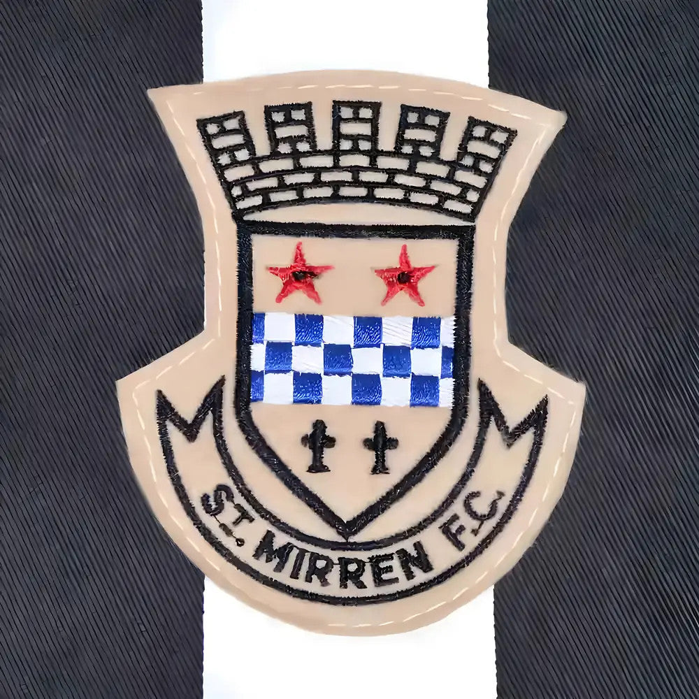 St Mirren 1944-1957 Retro Football Shirt_1