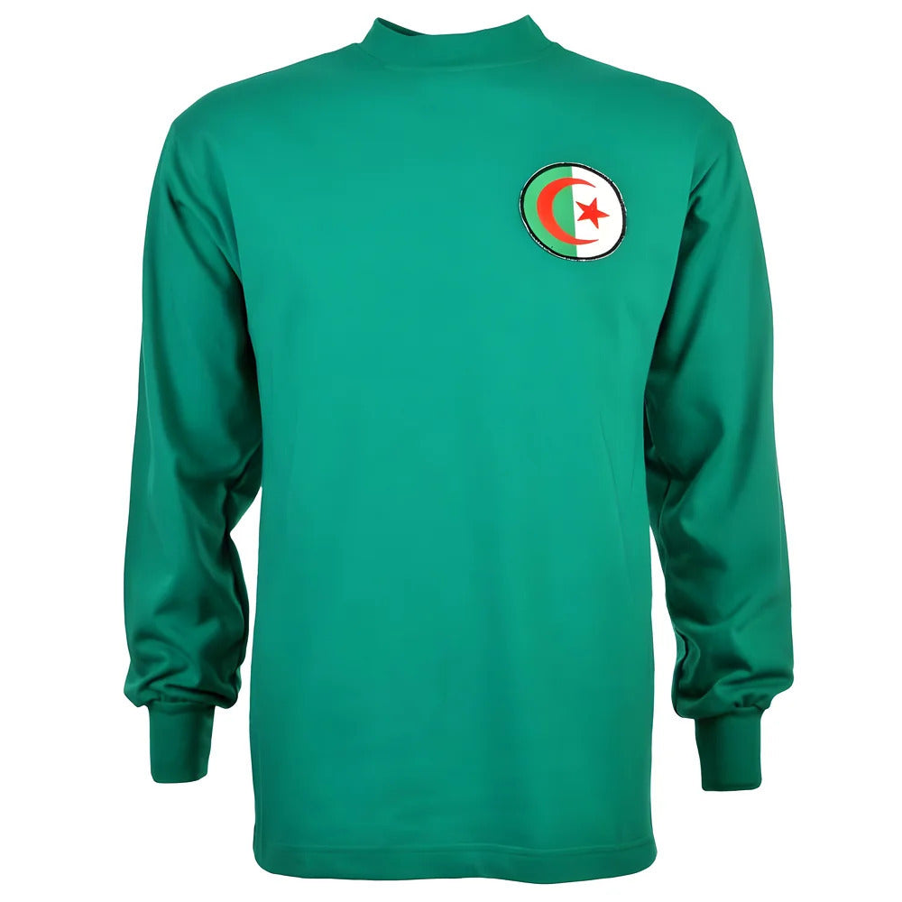 Algeria 1960s and 1970s Retro Football Shirt_0