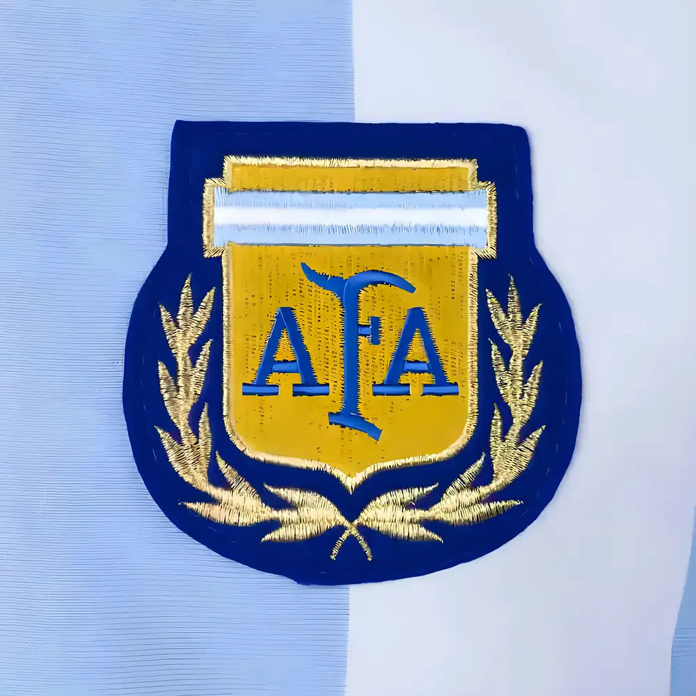 Argentina 1986 World Cup Retro Football Shirt_1