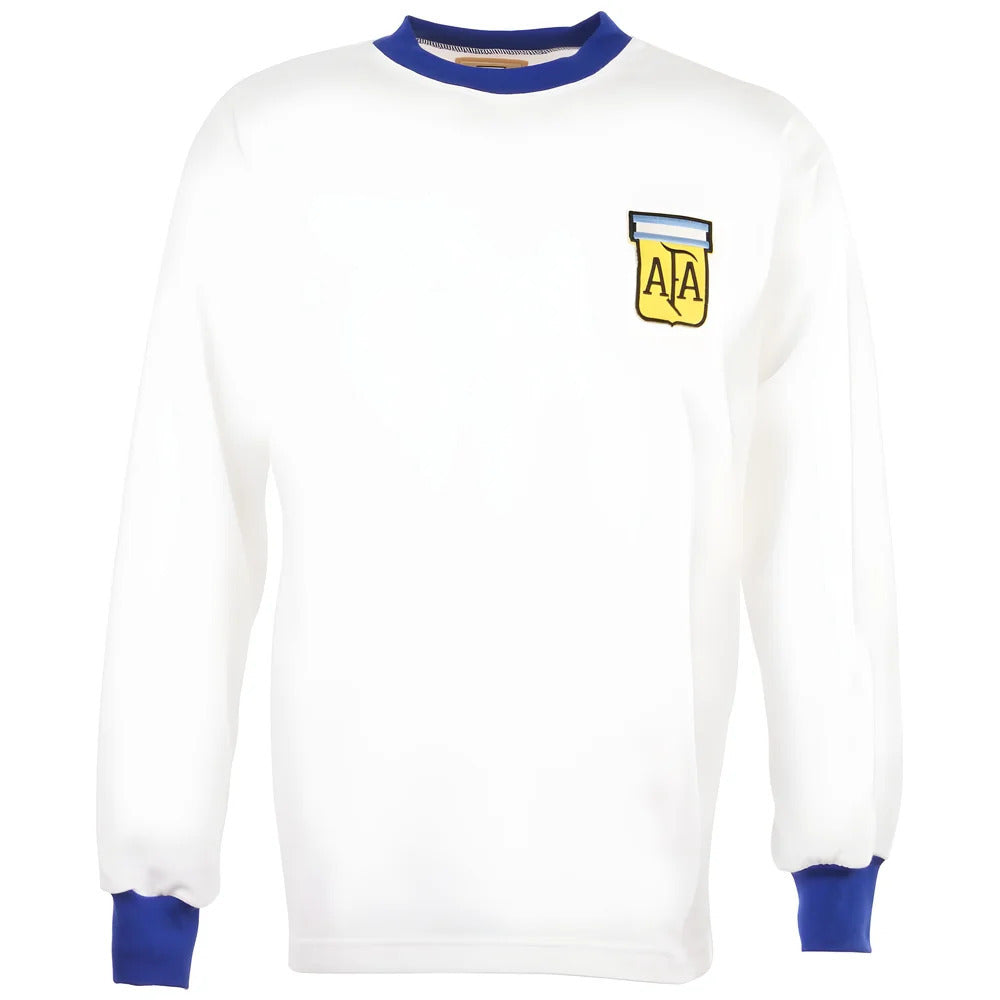 Argentina 1980s Away Retro Football Shirt_0
