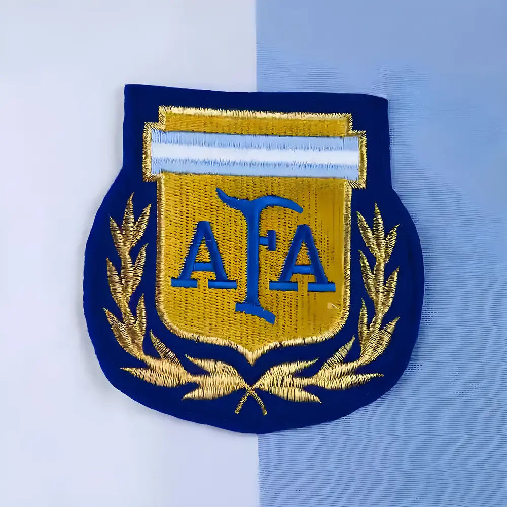 Argentina 1982 World Cup Retro Football Shirt_1