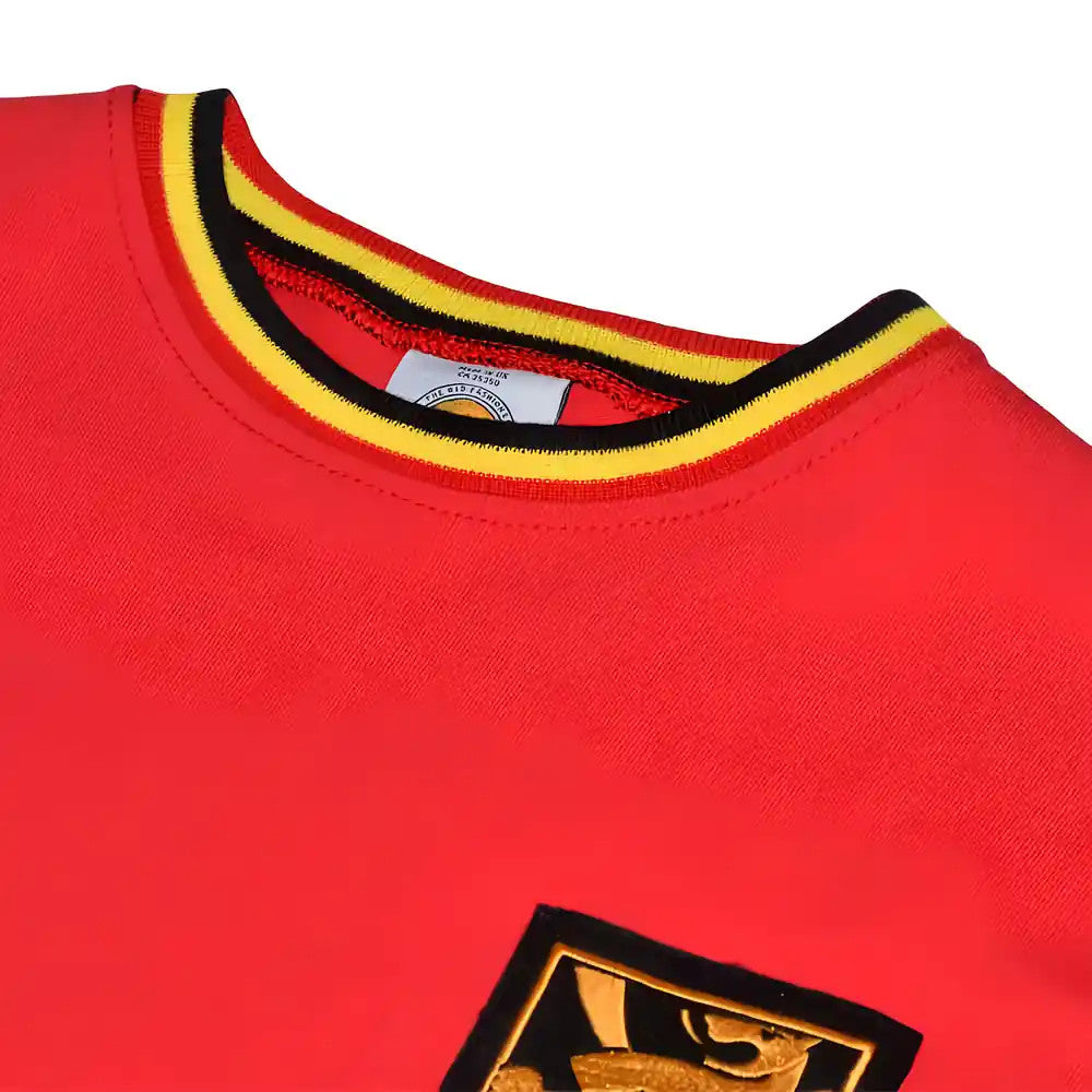 Belgium 1960s Retro Football Shirt_2