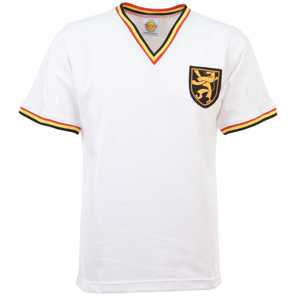 Belgium 1960s Away Retro Football Shirt_0