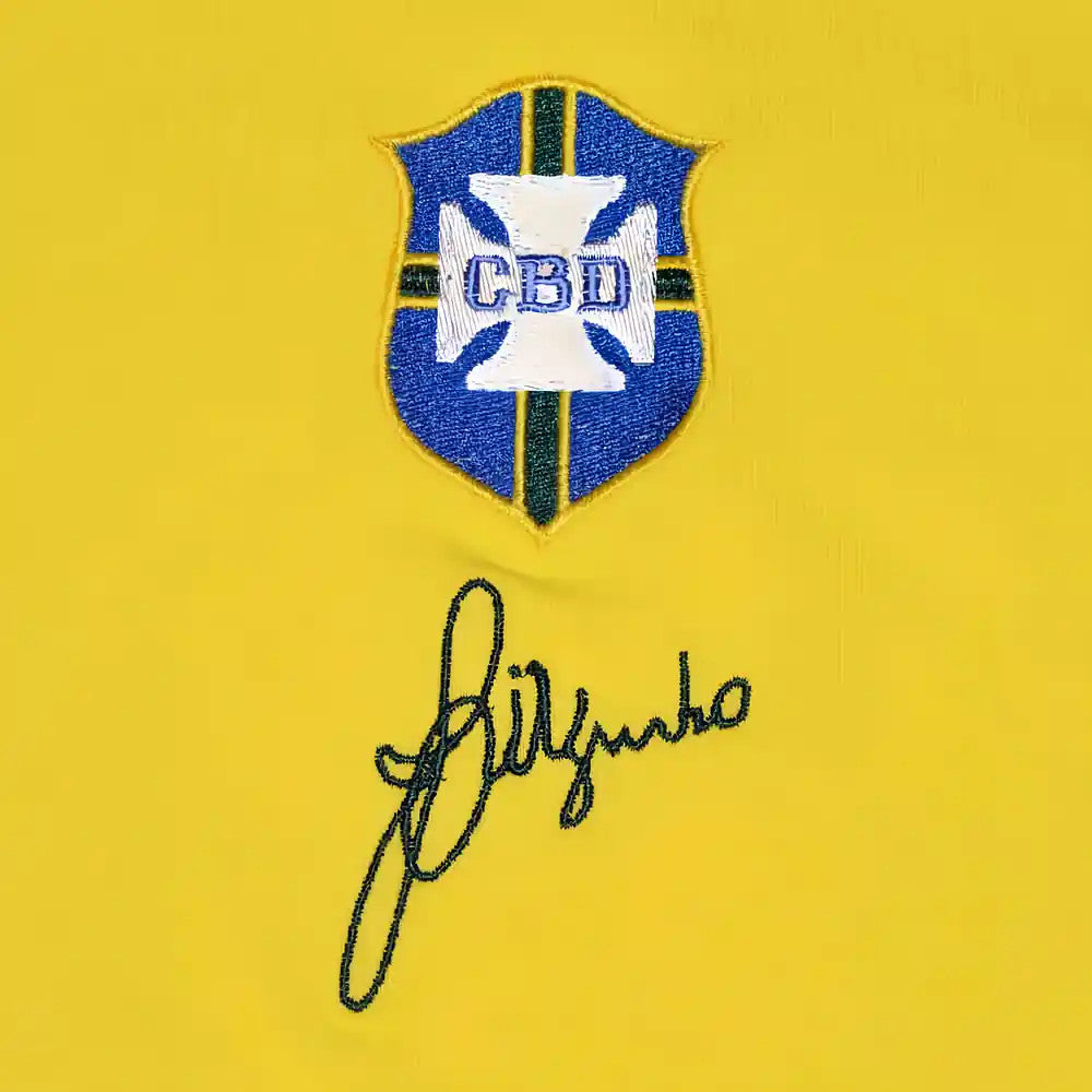Brazil 1970 World Cup Jarzinho Retro Football Shirt_2