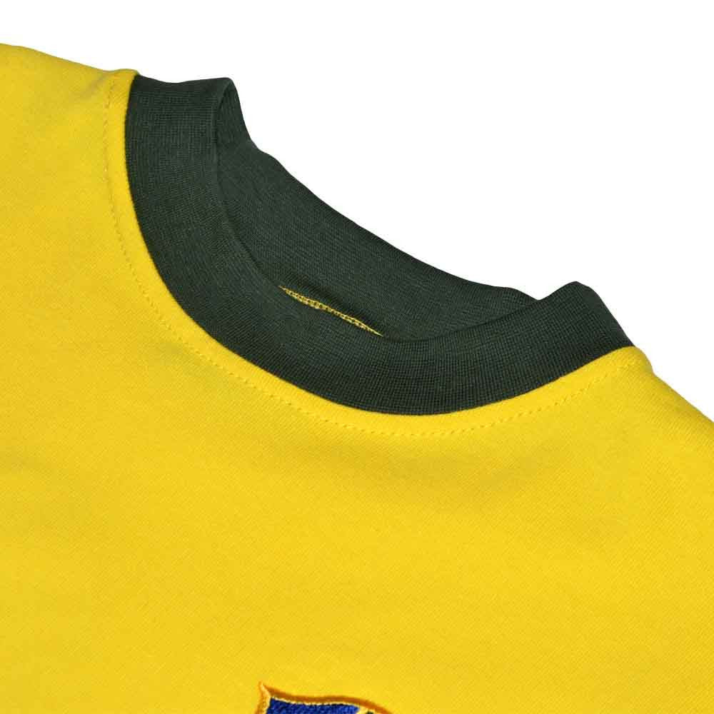 Brazil 1970 World Cup Jarzinho Retro Football Shirt_3