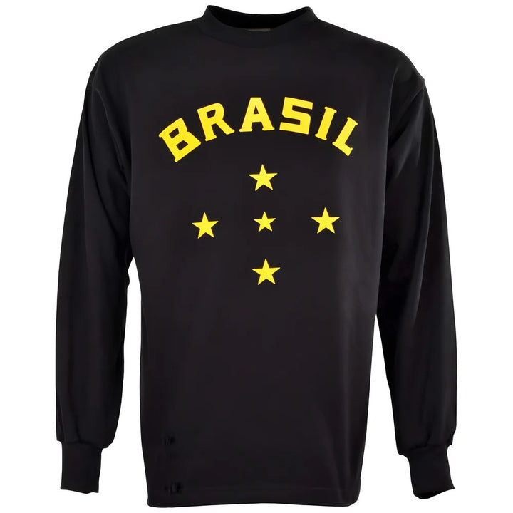 Brazil 1960s Retro Goalkeeper Shirt_0