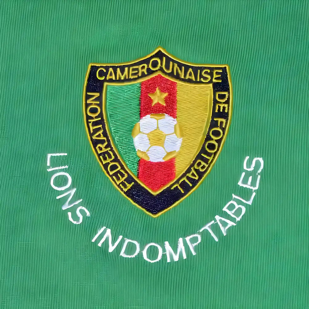 Cameroon 1982 World Cup Retro Football Shirt_1