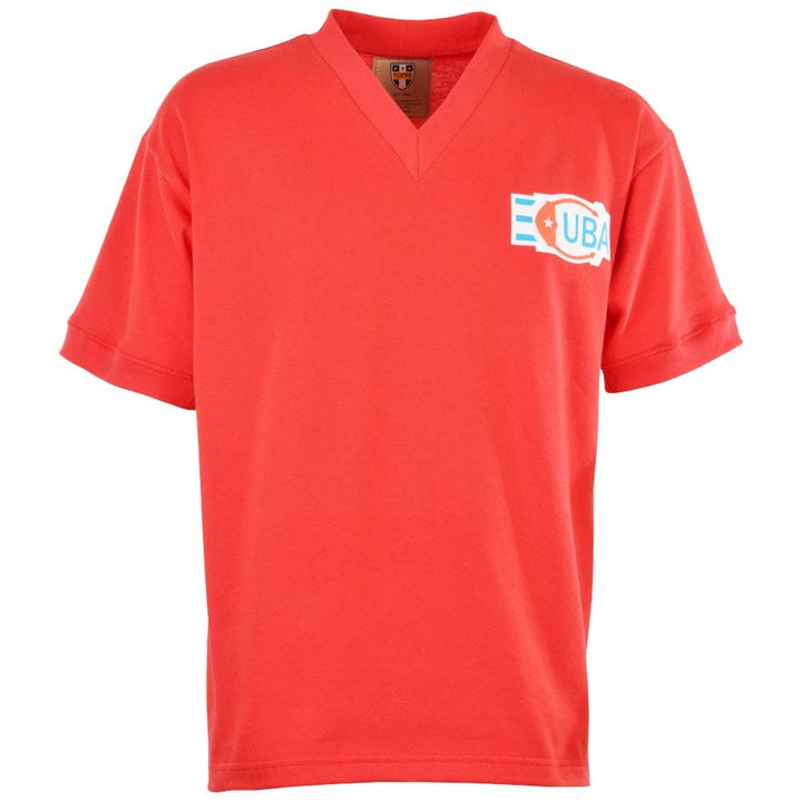 Cuba 1970s Retro Football Shirt_0