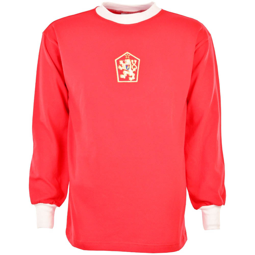 Czechoslovakia 1960s Retro Football Shirt_0