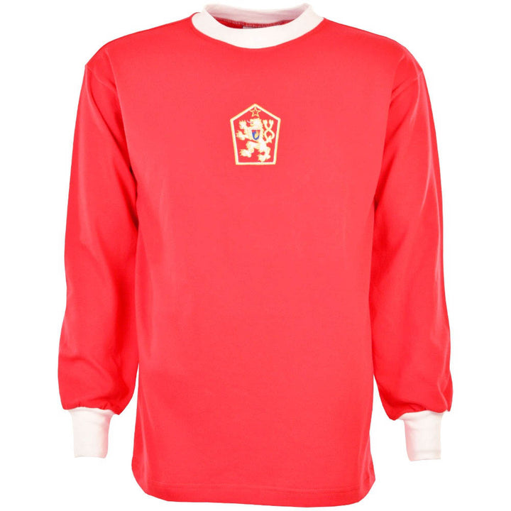 Czechoslovakia 1960s Retro Football Shirt_0