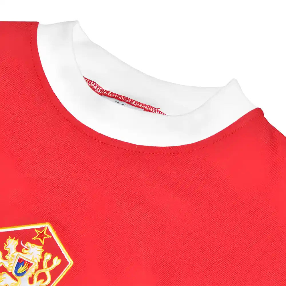 Czechoslovakia 1960s Retro Football Shirt_2