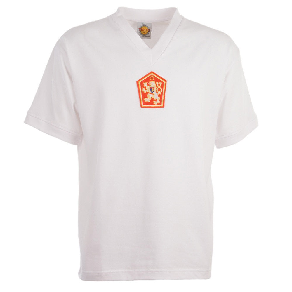 Czechoslovakia 1970 World Cup Retro Football Shirt_0