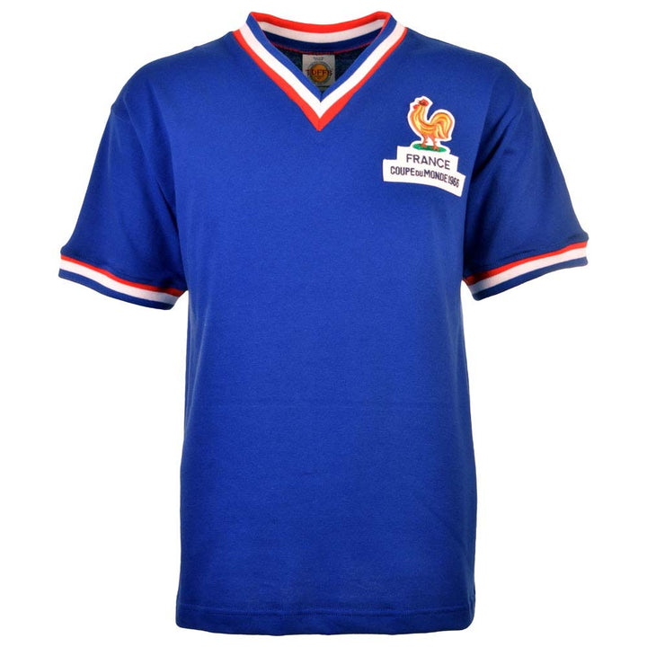 France 1966 World Cup Retro Football Shirt_0