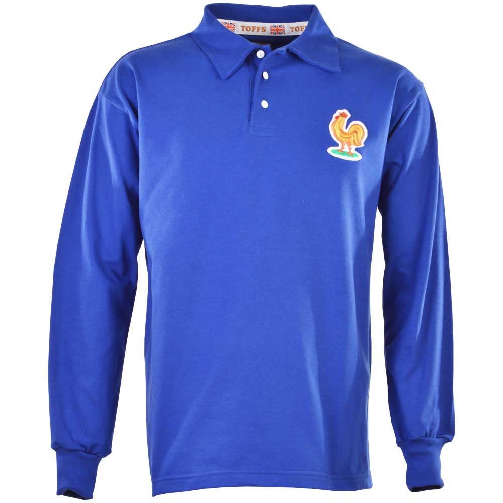 France 1958 World Cup Retro Football Shirt_0